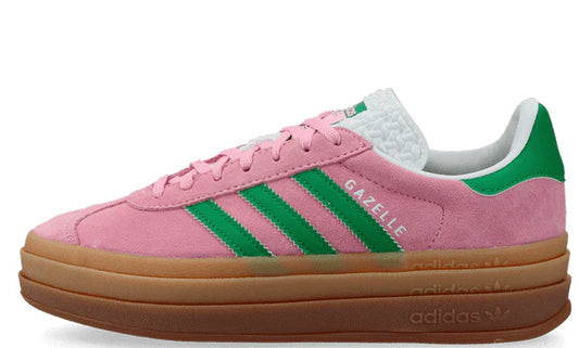 Adidas Gazelle Bold True Pink Green Cloud White