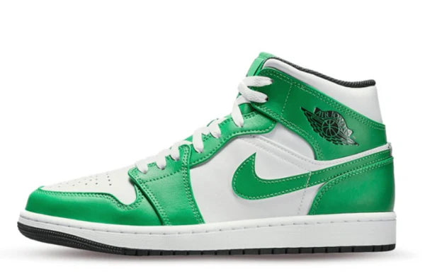 Jordan 1 Mid Lucky Green