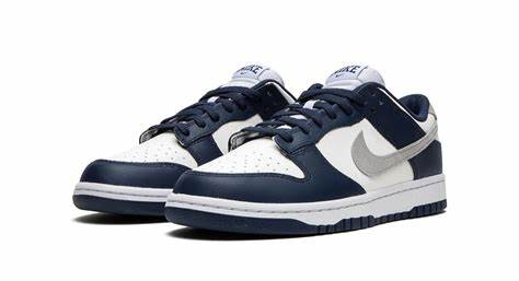 Nike Dunk Low Summit White Midnight Navy